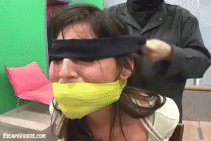 www.escapevideos.com - Charlotte Gagged Blindfolded 2 thumbnail